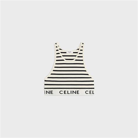 celine bra top white|24s celine dresses.